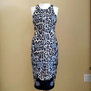 Wayf Animal Print Sleeveless Dress